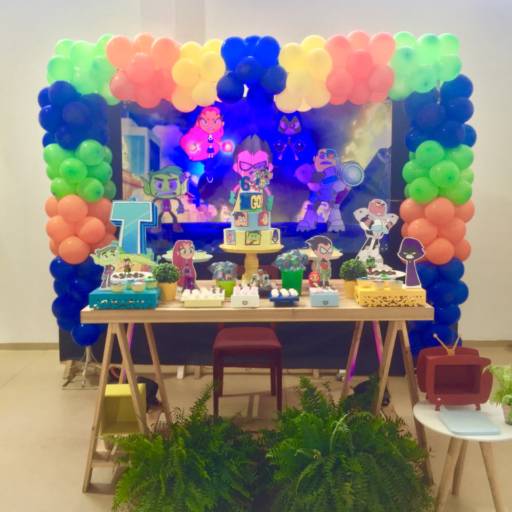 Jovens Titãs por Buffet Fun Ville