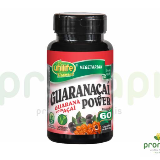 GUARANÁ COM AÇAÍ CAPS UNILIFE em Foz do Iguaçu, PR por Pronapi Produtos Naturais