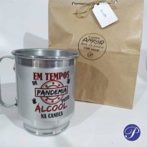 Caneca de Alumínio Personalizada 