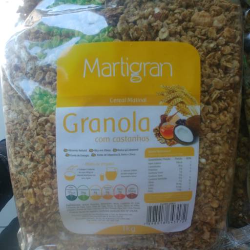 Comprar o produto de Granola com castanhas- Martigran em A Classificar pela empresa Saúde e Vida em Jundiaí, SP por Solutudo