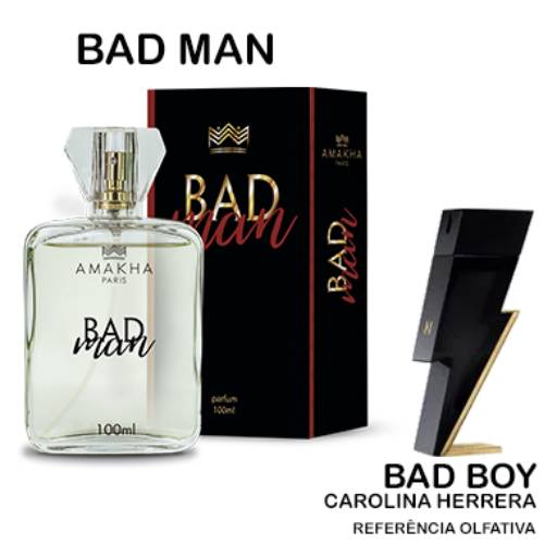 Comprar o produto de Perfume Bad Man 100ml em Perfumarias - Cosméticos pela empresa Amakha Paris - Perfumes e cosméticos em Jundiaí, SP por Solutudo