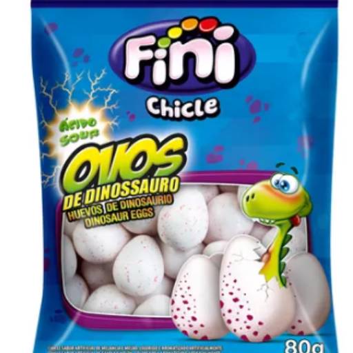 Ovos de Dinossauro com Recheio Cítrico - 80g