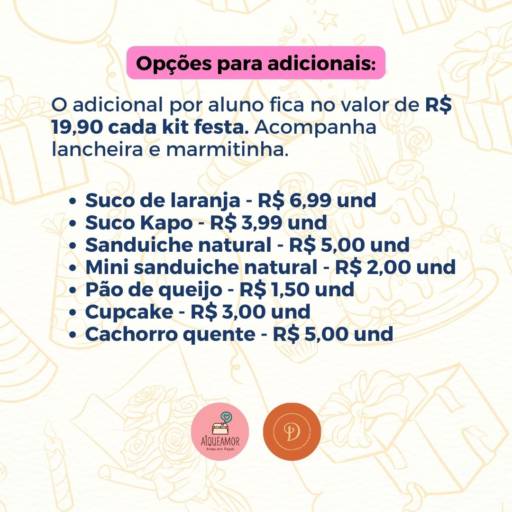 Kit festa na escola em Foz do Iguaçu, PR por Dona Jujuba Doces e Salgados