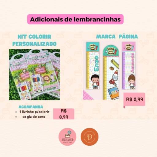 Kit festa na escola em Foz do Iguaçu, PR por Dona Jujuba Doces e Salgados