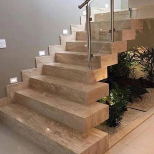 Escada de Mármore sob medida em Americana