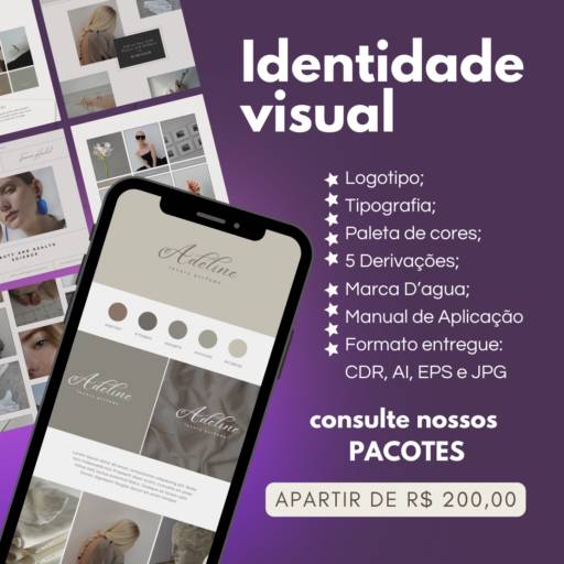 Comprar o produto de Criação de Identidade Visual em A Classificar pela empresa Ilka Ribeiro Design Especialista em Marketing Estratégico em Aracaju, SE por Solutudo