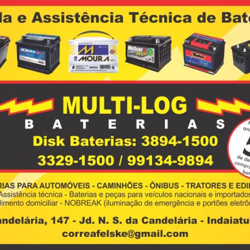 baterias automotivas