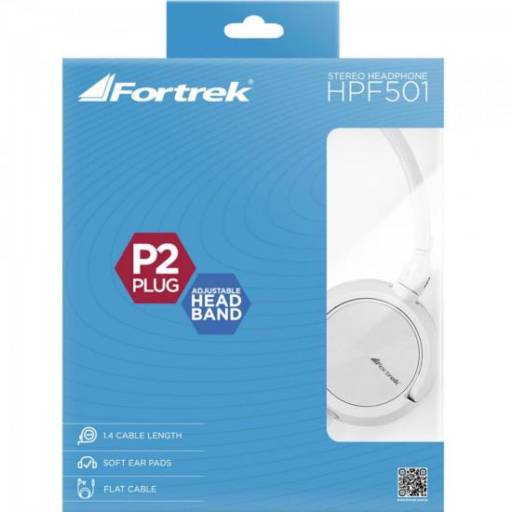 Comprar o produto de Fortrek - Fone de Ouvido HPF-501WT em Eletrônicos, Áudio e Vídeo pela empresa Mega Max TI em Tietê, SP por Solutudo