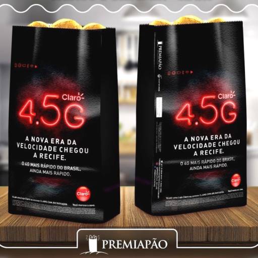 Saco de Pão Exclusivo por PremiaPão Aracaju