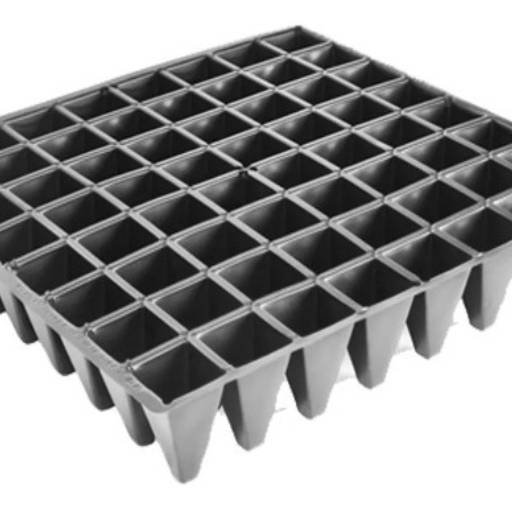 bandeja para mudas (64 celulas) preta  em Botucatu, SP por Botucatu Garden