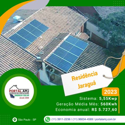 Aproveite um desconto de 10% no pagamento à vista, se decidir hoje! em São Paulo, SP por Portal AMJ Solar