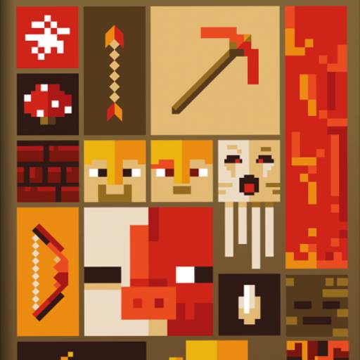 Caderno Brochura Minecraft por Pintando o 7 Bazar e Papelaria