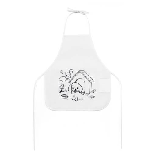 Avental de criança para colorir 59834 GUSTEAU em São José do Rio Preto, SP por Public Gráfica e Brindes