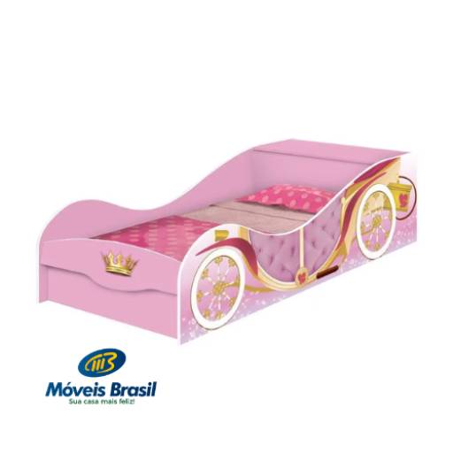 Cama Infantil Carruagem J A Móveis por Móveis Brasil