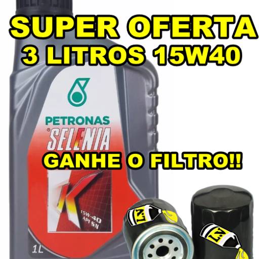 Comprar o produto de SELENIA K 15W40 SN em Carros pela empresa Troca de óleo São Roque Lubrificantes Villaça em São Roque, SP por Solutudo