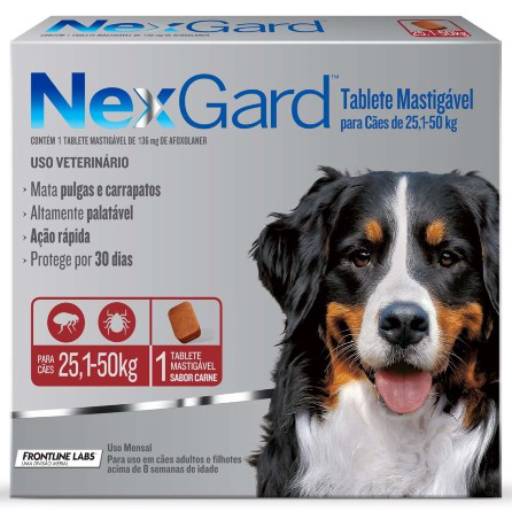 Comprar o produto de nexgard 25,1-50 kg em Outros pela empresa Agro Ramos Pet Shop - Loja 2 em Americana, SP por Solutudo