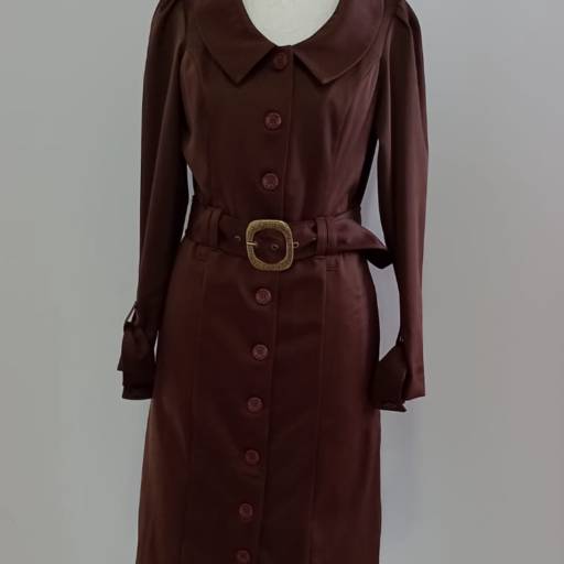 Casaco sobretudo acetinado - Ceq