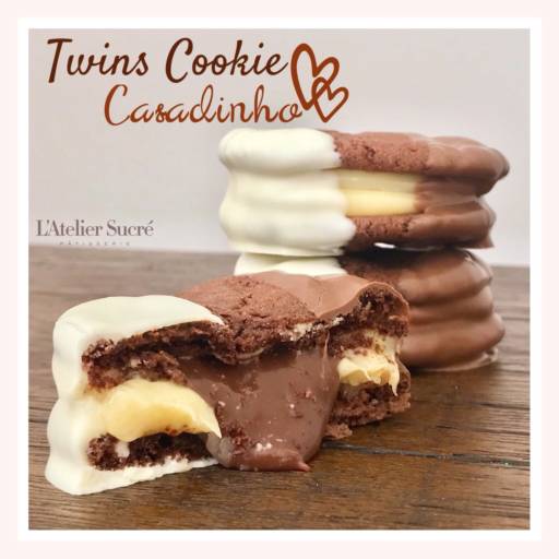 Comprar o produto de Twins cookie - Casadinho em A Classificar pela empresa L'Atelier Sucré em Bauru, SP por Solutudo