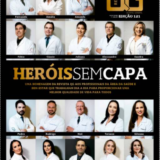 Comprar o produto de Edição 121 - "Heróis Sem Capa" em Revistas pela empresa Revista QG em Botucatu, SP por Solutudo