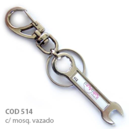 Chav. Medalha ou Pingente COD 514 - Chave de boca 2 em São José do Rio Preto, SP por Public Gráfica e Brindes