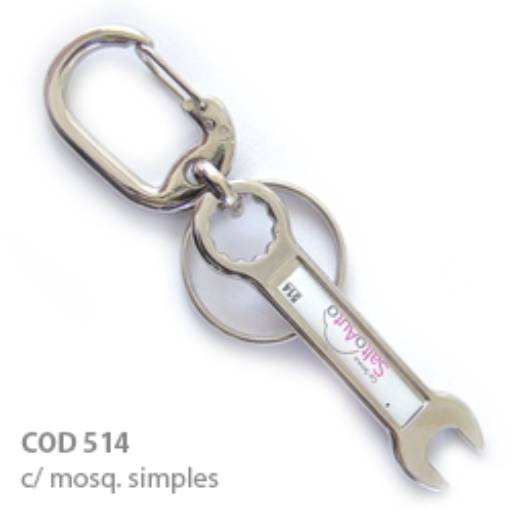 Chav. Medalha ou Pingente COD 514 - Chave de boca 2 em São José do Rio Preto, SP por Public Gráfica e Brindes