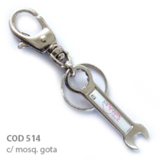 Chav. Medalha ou Pingente COD 514 - Chave de boca 2 em São José do Rio Preto, SP por Public Gráfica e Brindes