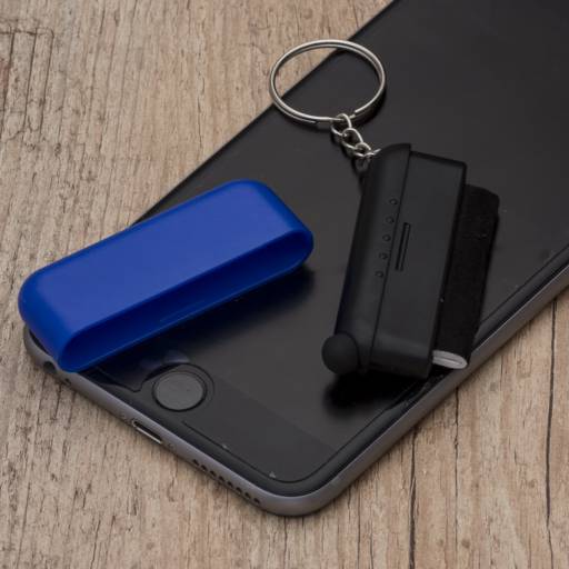 12739 Chaveiro Plástico Limpador e Touch em São José do Rio Preto, SP por Public Gráfica e Brindes