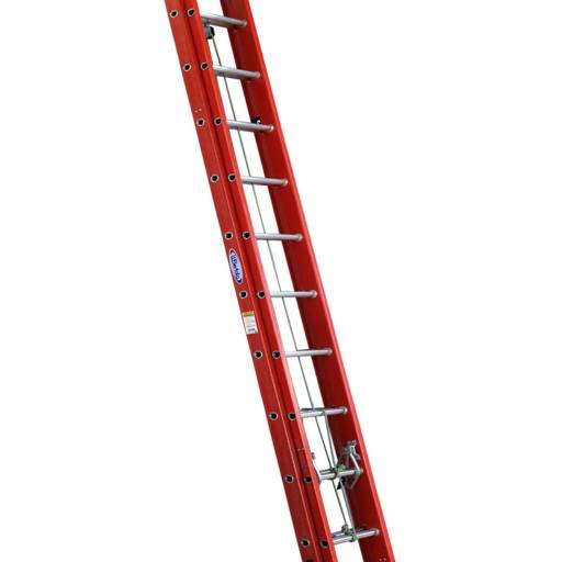 Escada extensível de fibra 6 a 10 metros por Gusmão Locações para Construção Civil