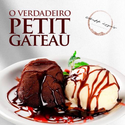 Comprar o produto de Petit Gateau em Outros Doces pela empresa Cheff Lopes Restaurante em Foz do Iguaçu, PR por Solutudo