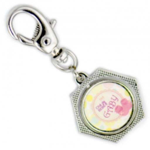 Chav. Medalha ou Pingente COD 568 - Giratório Sextavado em São José do Rio Preto, SP por Public Gráfica e Brindes