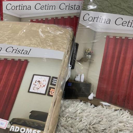 Cortina Cetim Cristal em Osasco, SP por Madalena Decoraçoes