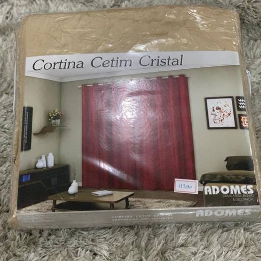 Cortina Cetim Cristal em Osasco, SP por Madalena Decoraçoes