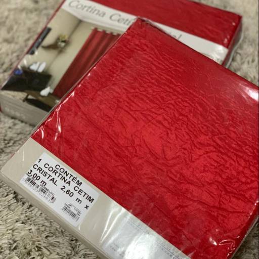 Cortina Cetim Cristal em Osasco, SP por Madalena Decoraçoes