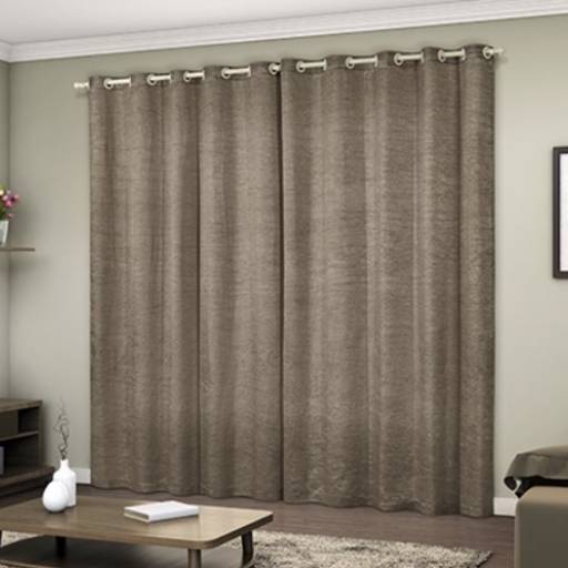 Cortina Cetim Cristal em Osasco, SP por Madalena Decoraçoes