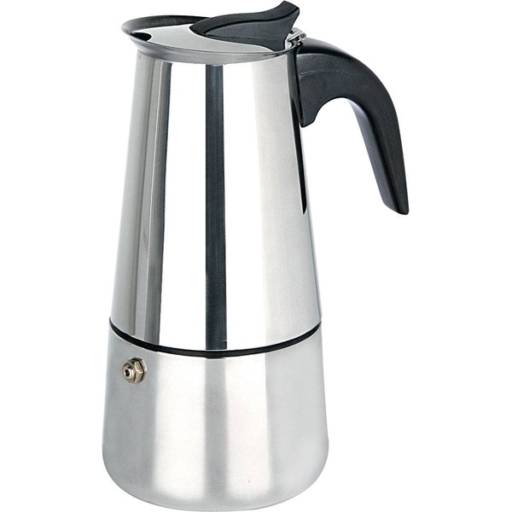  Cafeteira de Inox Italiana 06 Cafés Luxo Mimo por Casa Vitória