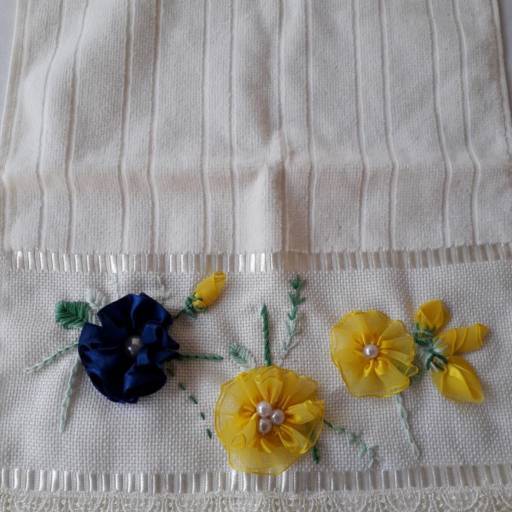 Toalha de mão  por Artes da Faby Atelie