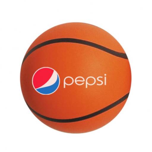 Bolinha Anti Stress vinil oca c/ pintura Basquete Personalizada em São José do Rio Preto, SP por Public Gráfica e Brindes