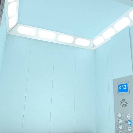 Teto de elevador com LED no Rio de Janeiro