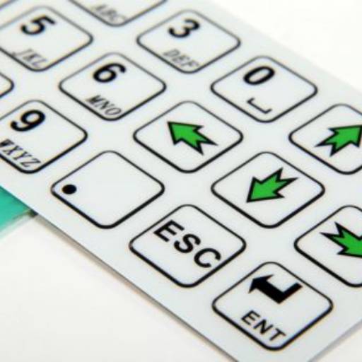 Teclado de membrana para equipamentos eletrodomésticos - WSG Brasil