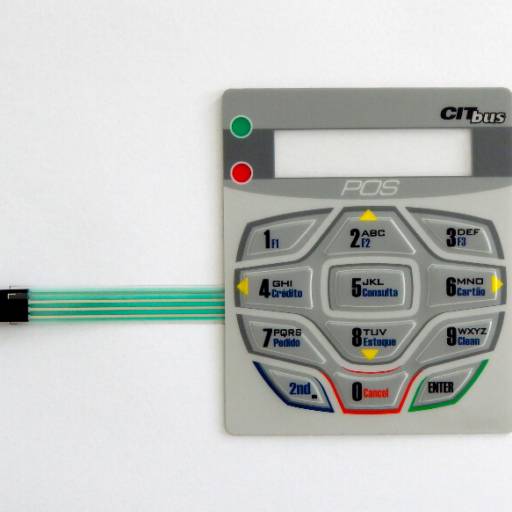 Venda de teclado de membrana para equipamento de navegação marítima - WSG Brasil