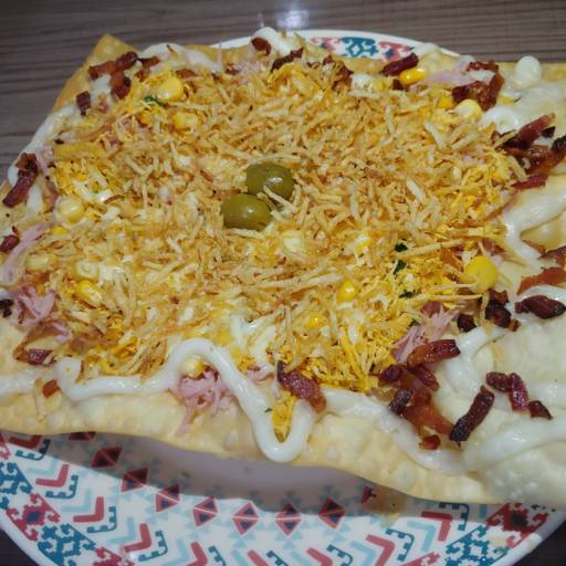 Pastel Aberto de Frango 