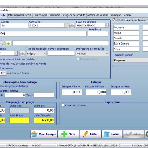 Cadastro de Produto - Simples e eficaz...