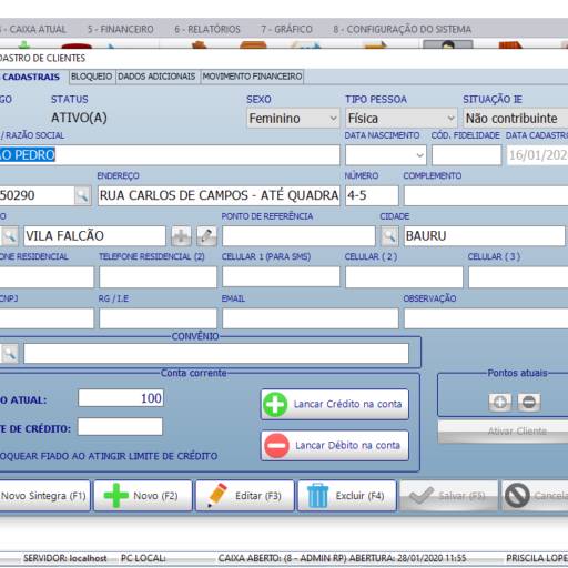 Cadastro de Cliente - Construa uma base consolidada de clientes de forma bem simples...
