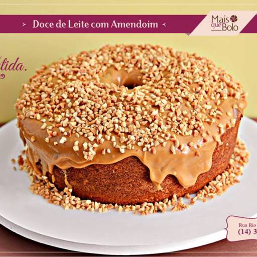 Doce de Leite com Amendoim por Mais Que Bolo