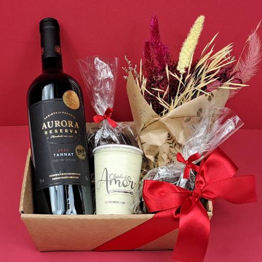 KIT PRESENTE - PURO AMOR VINHO PREMIUM