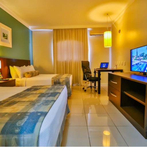 Comprar o produto de Apartamento Luxo Duplo em Viagens e Turismo pela empresa Hotel Quality Sun Valley em Marília, SP por Solutudo