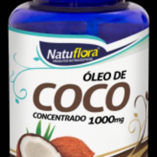 NATUFLORA + OLEO DE COCO - 1000MG - 120 CAPSULAS em Aracaju, SE por Natus Produtos Naturais