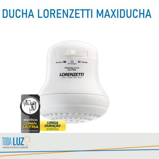 Comprar o produto de Ducha Lorenzetti Maxiducha em Materiais Elétricos pela empresa Toda Luz Materiais Elétricos e Iluminação em Atibaia, SP por Solutudo