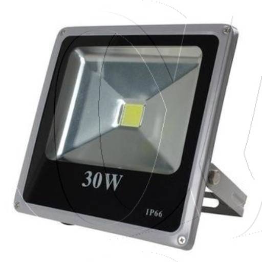Comprar o produto de REFLETOR LED 30W BIVOLT em Luminárias de Exterior pela empresa Grupo Alfa em Bauru, SP por Solutudo