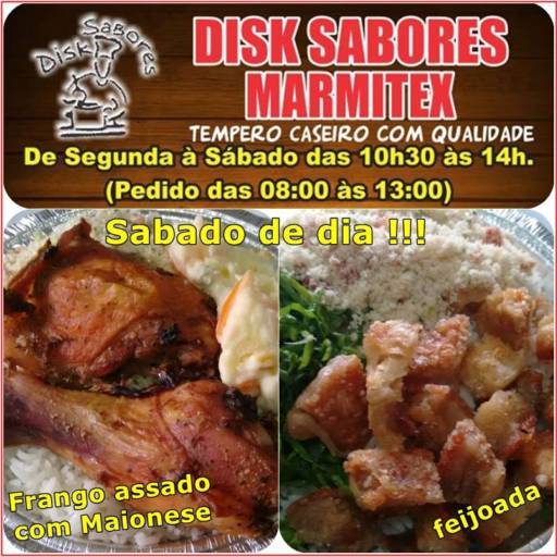 Comprar o produto de Comida boa!!! em Marmitex pela empresa Disk Sabores Marmitex em Boituva, SP por Solutudo
